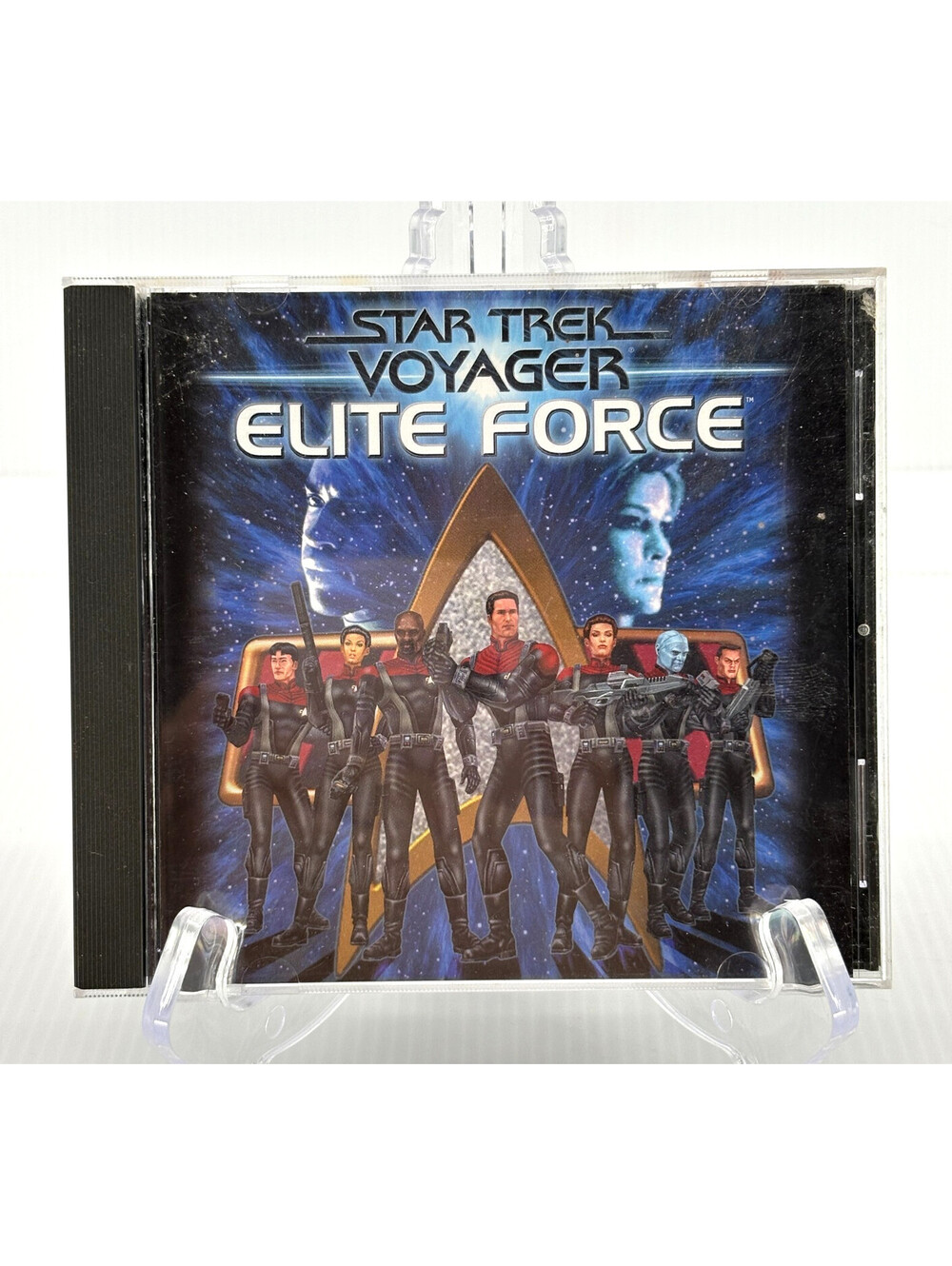 Star Trek Voyager Elite Force Mac CD-ROM Game Aspyr With Reference Card 2000
